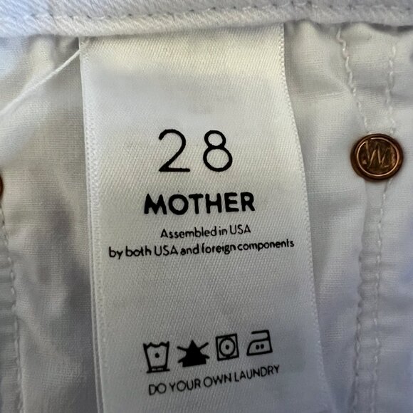 Mother The Looker Crop In Glass Slipper Size 28 - Picture 14 of 16